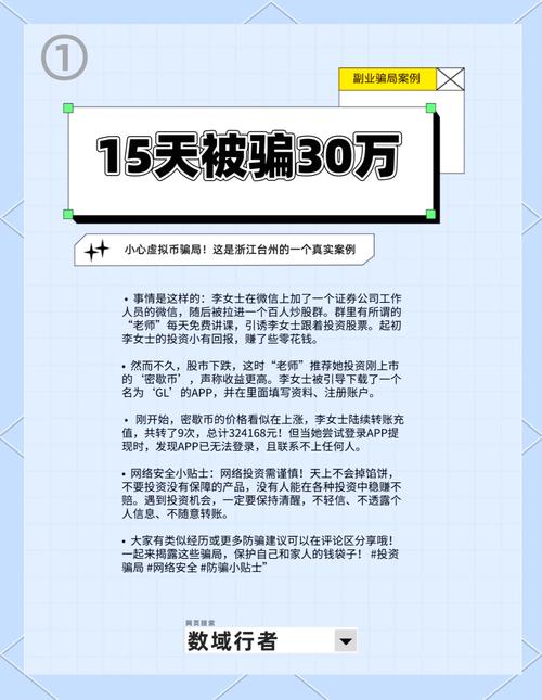 配资选股 岛城李女士陷数字货币投资骗局，10万资金被卷走