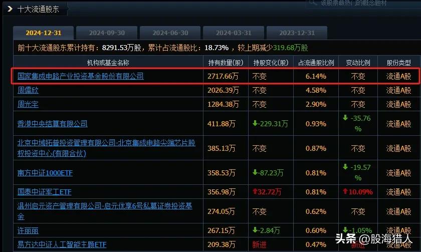 国家集成电路产业投资基金有限公司_中芯国际投资持股情况_国家集成电路产业投资基金